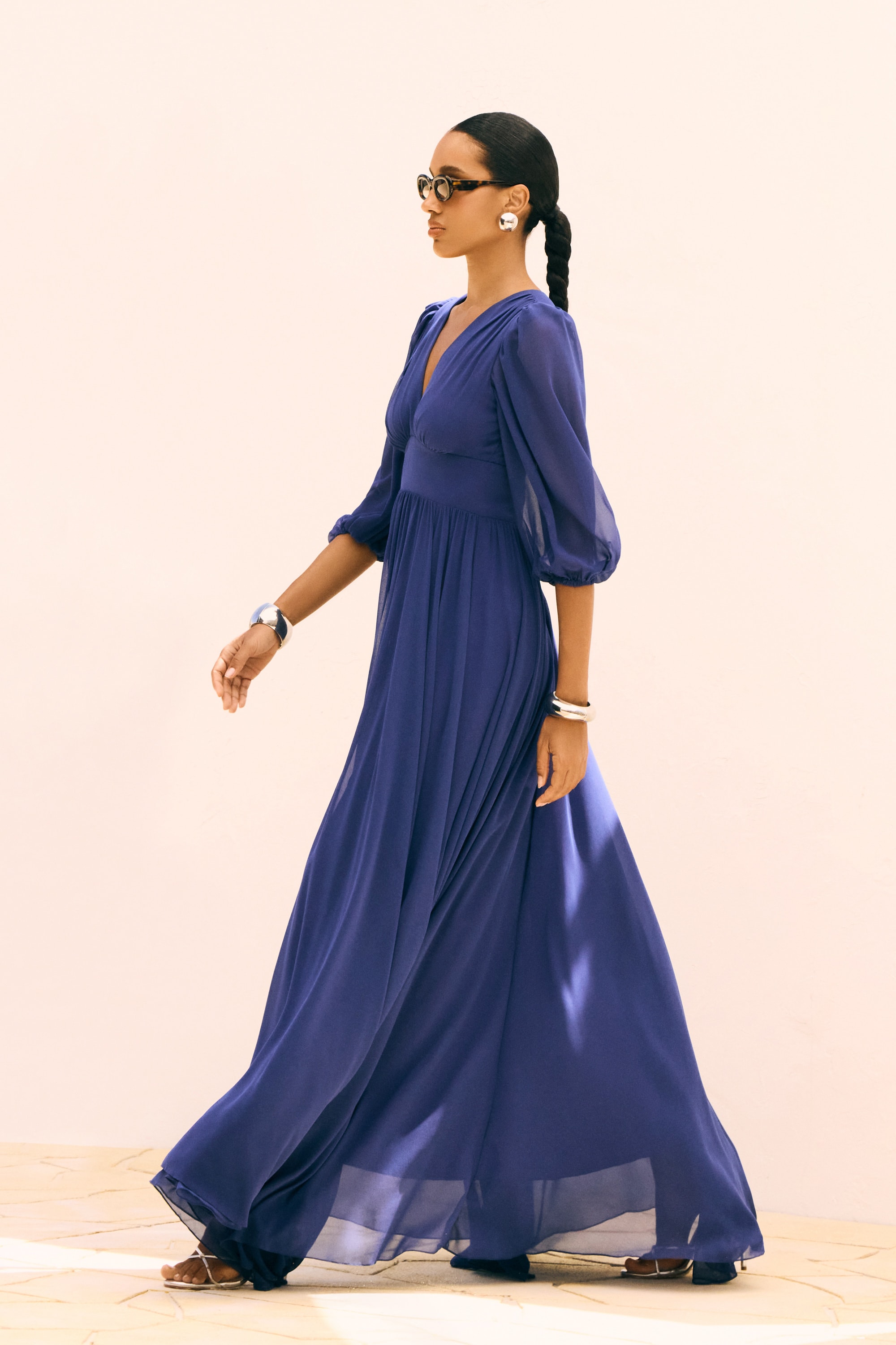 Vestido longo mirian Marinho