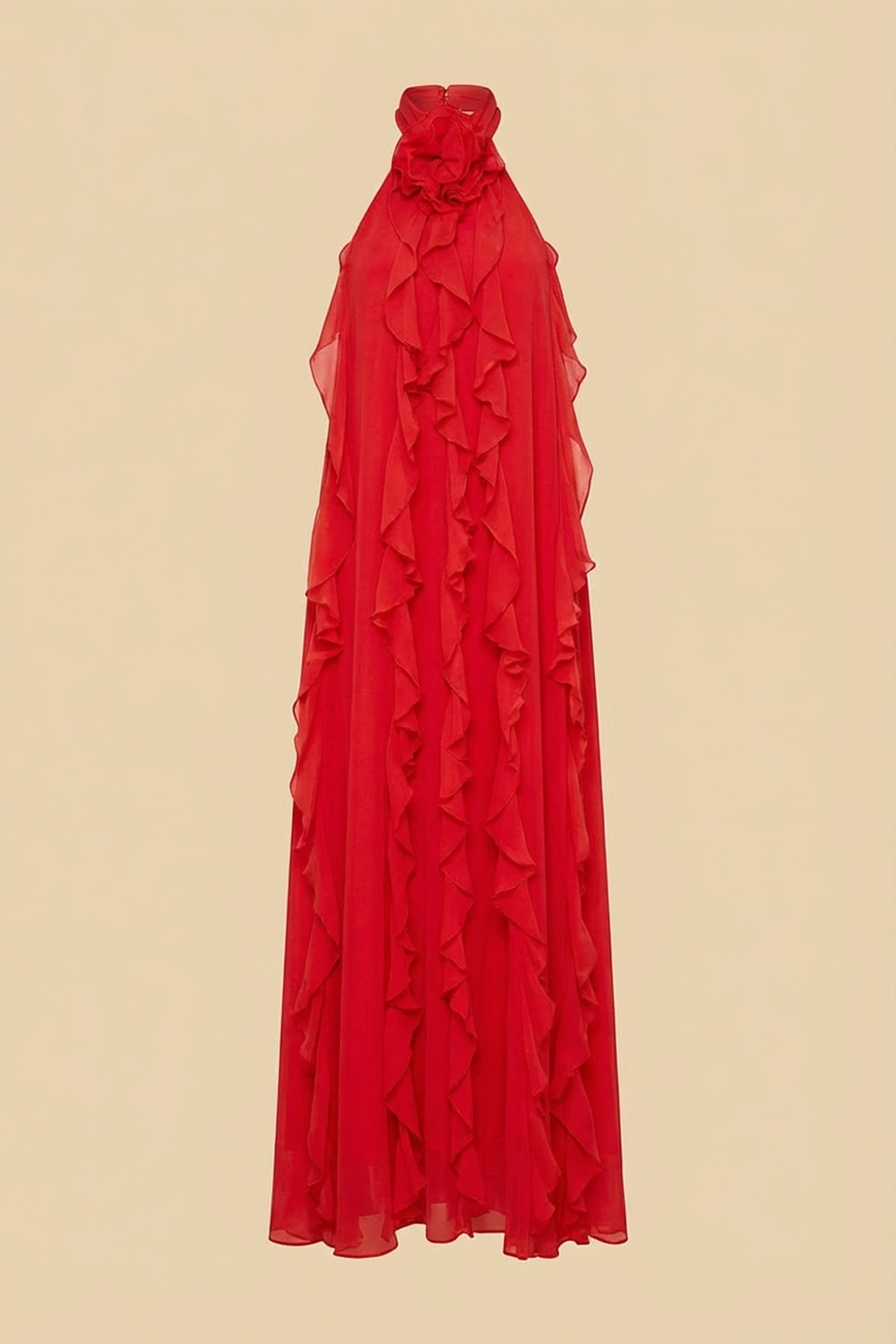 Vestido longo utopia a Vermelho