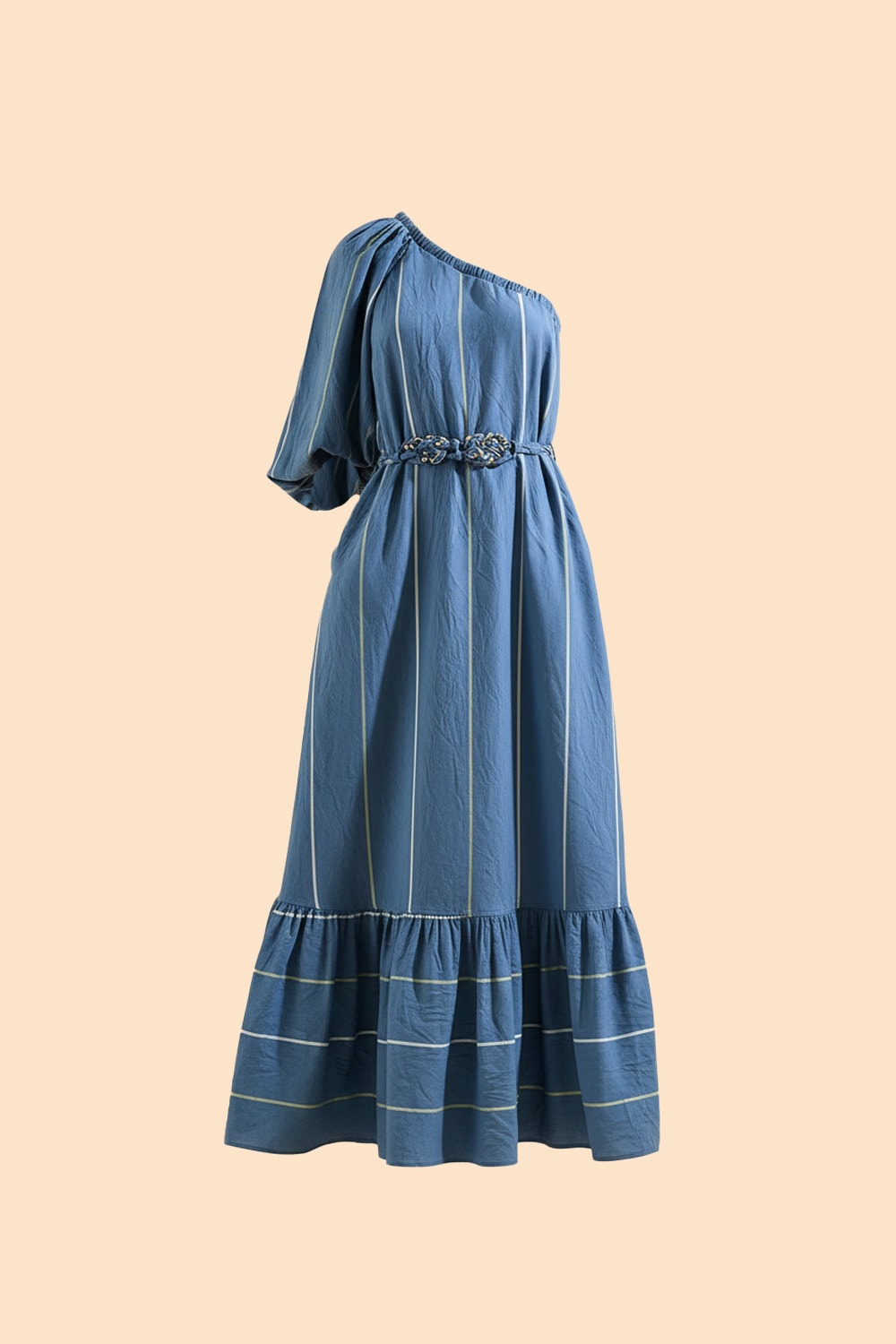 Vestido longuete capri Azul