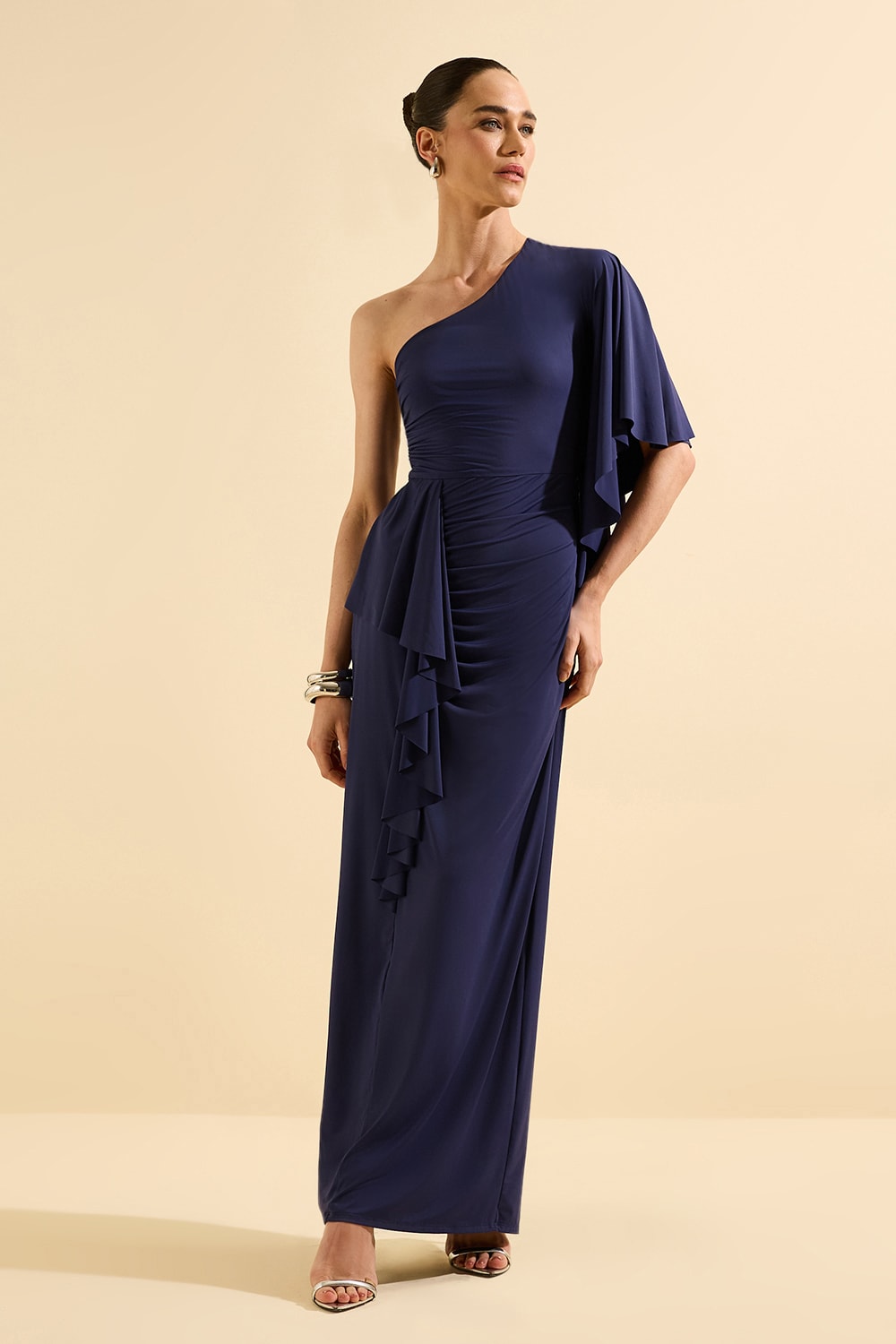 Vestido midi greta Marinho