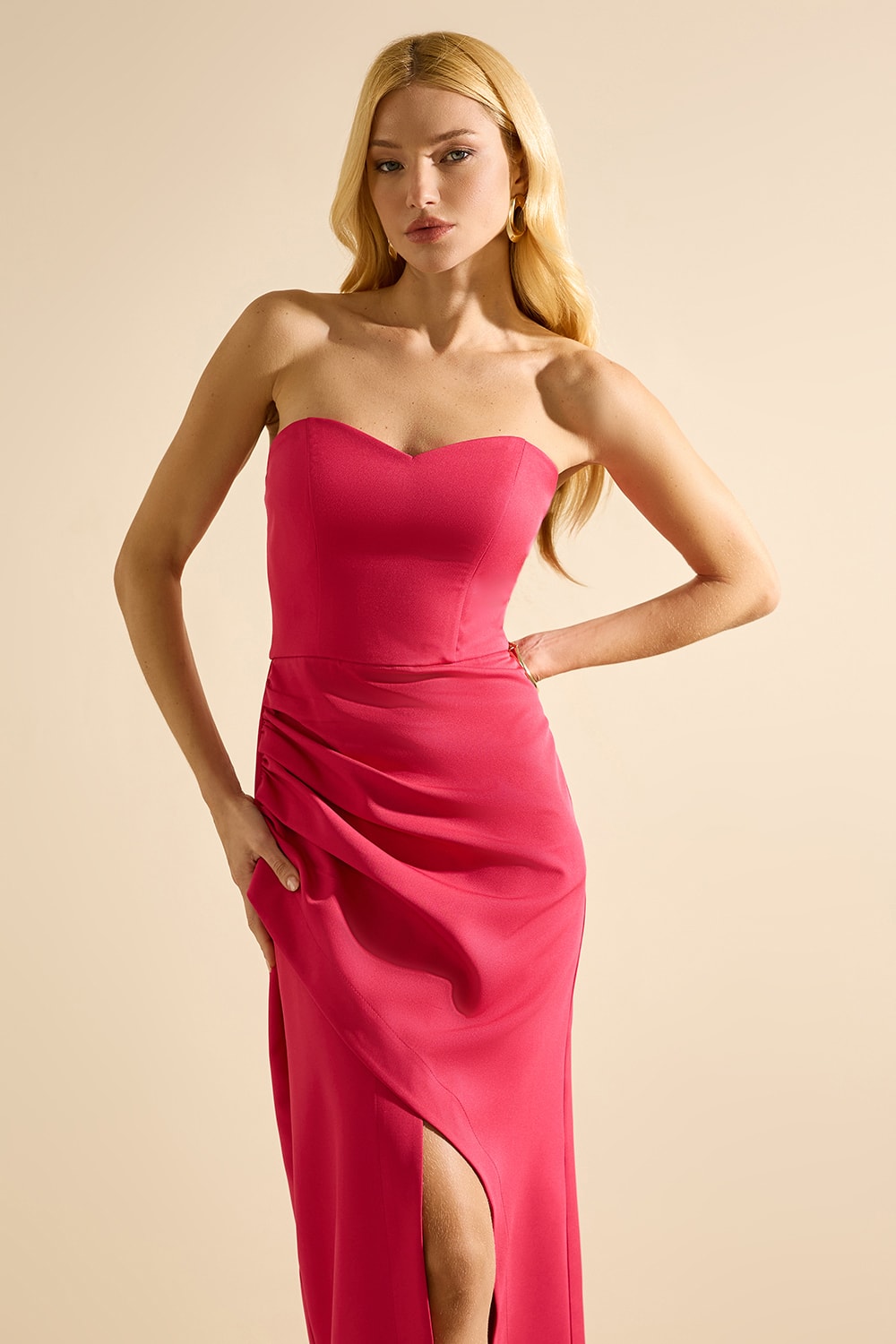 Vestido midi majestic Cherry