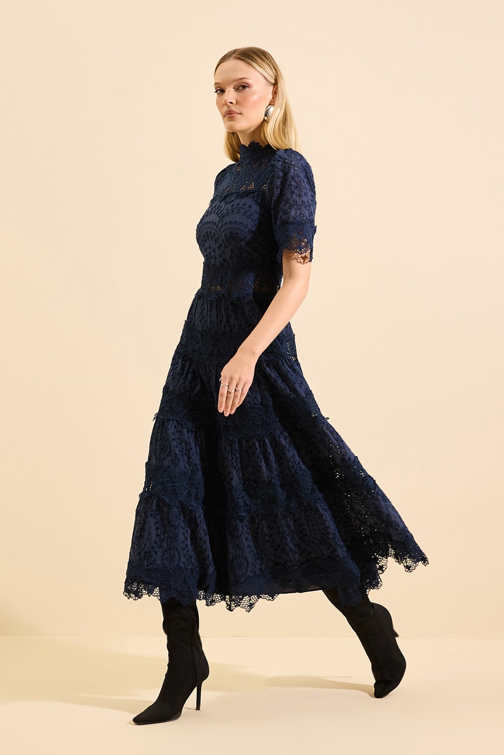 Vestido midi melanie Marinho
