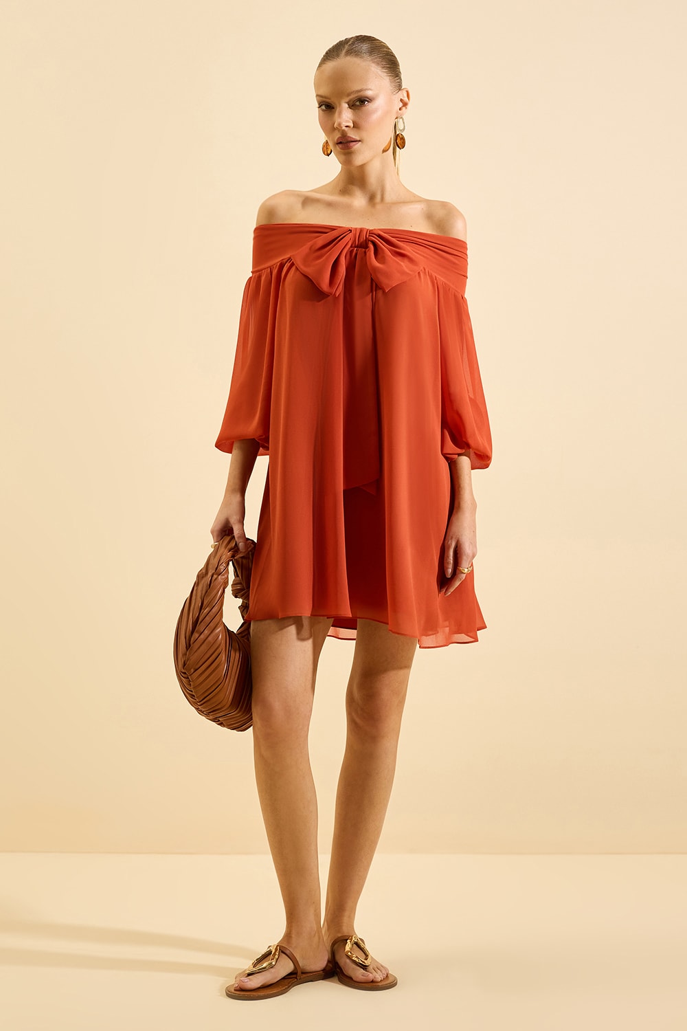Vestido musa Terracota