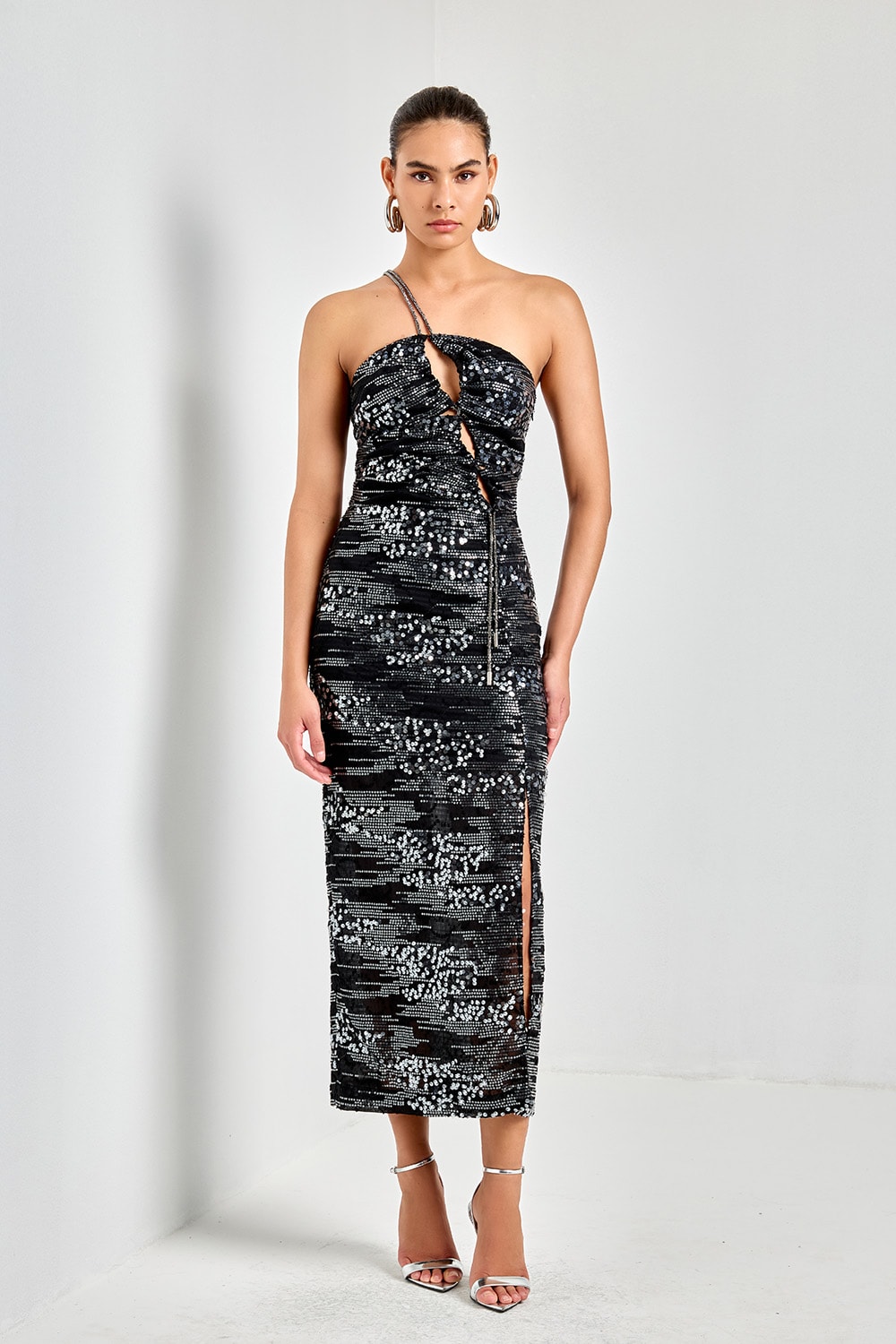 Vestido ocean shine Preto