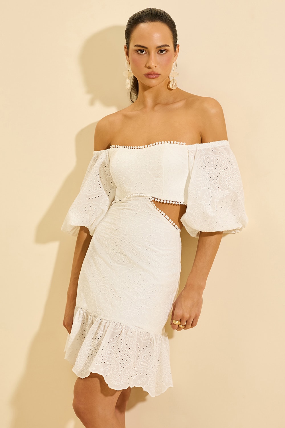 Vestido rare ocean Off-White