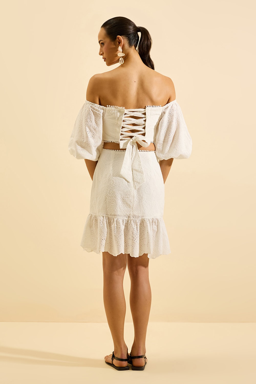 Vestido rare ocean Off-White