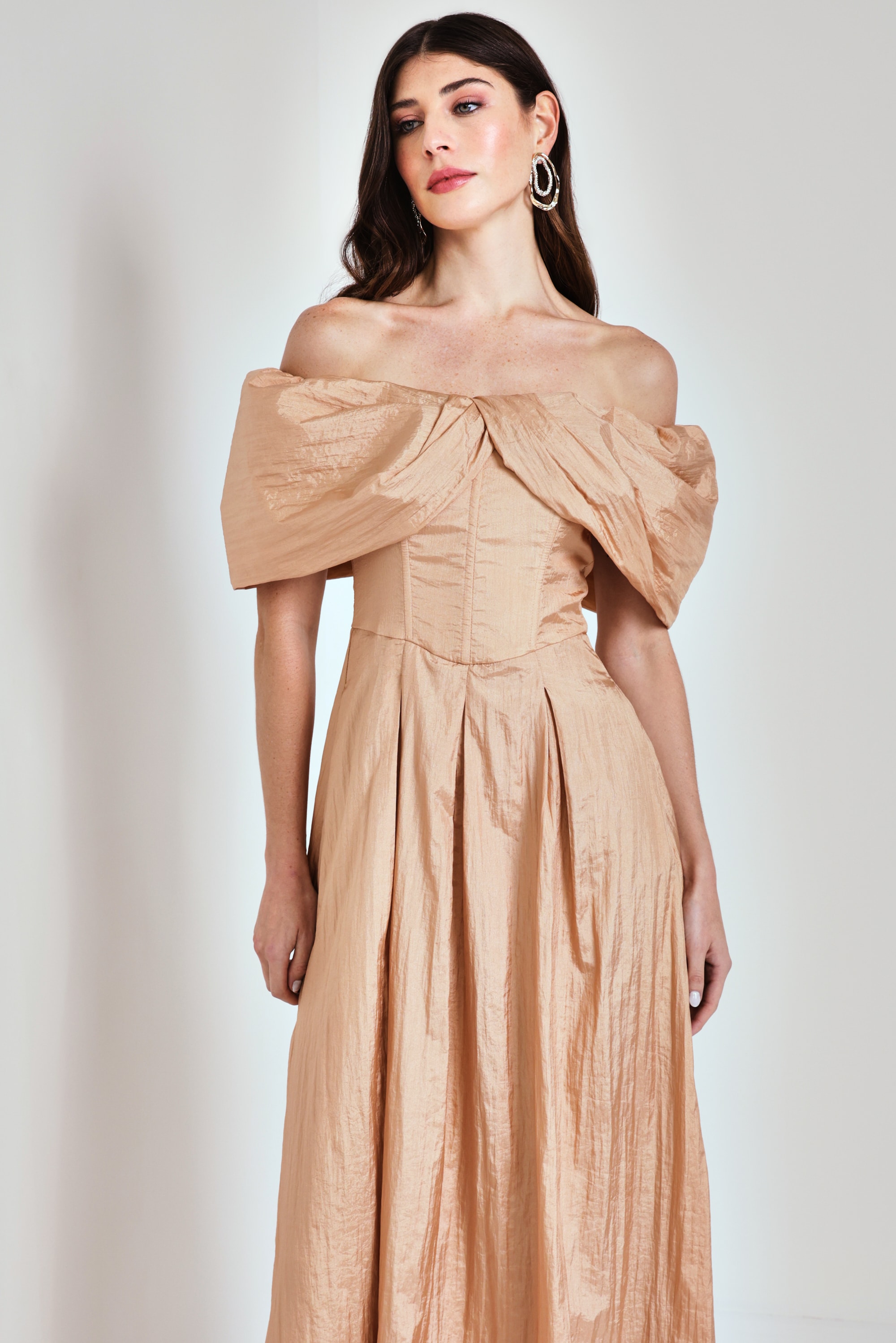 Vestido tatyana hiper midi Cookie
