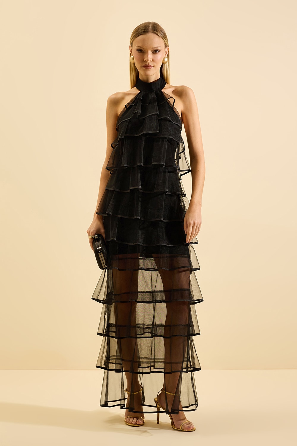 Vestido ylana Preto